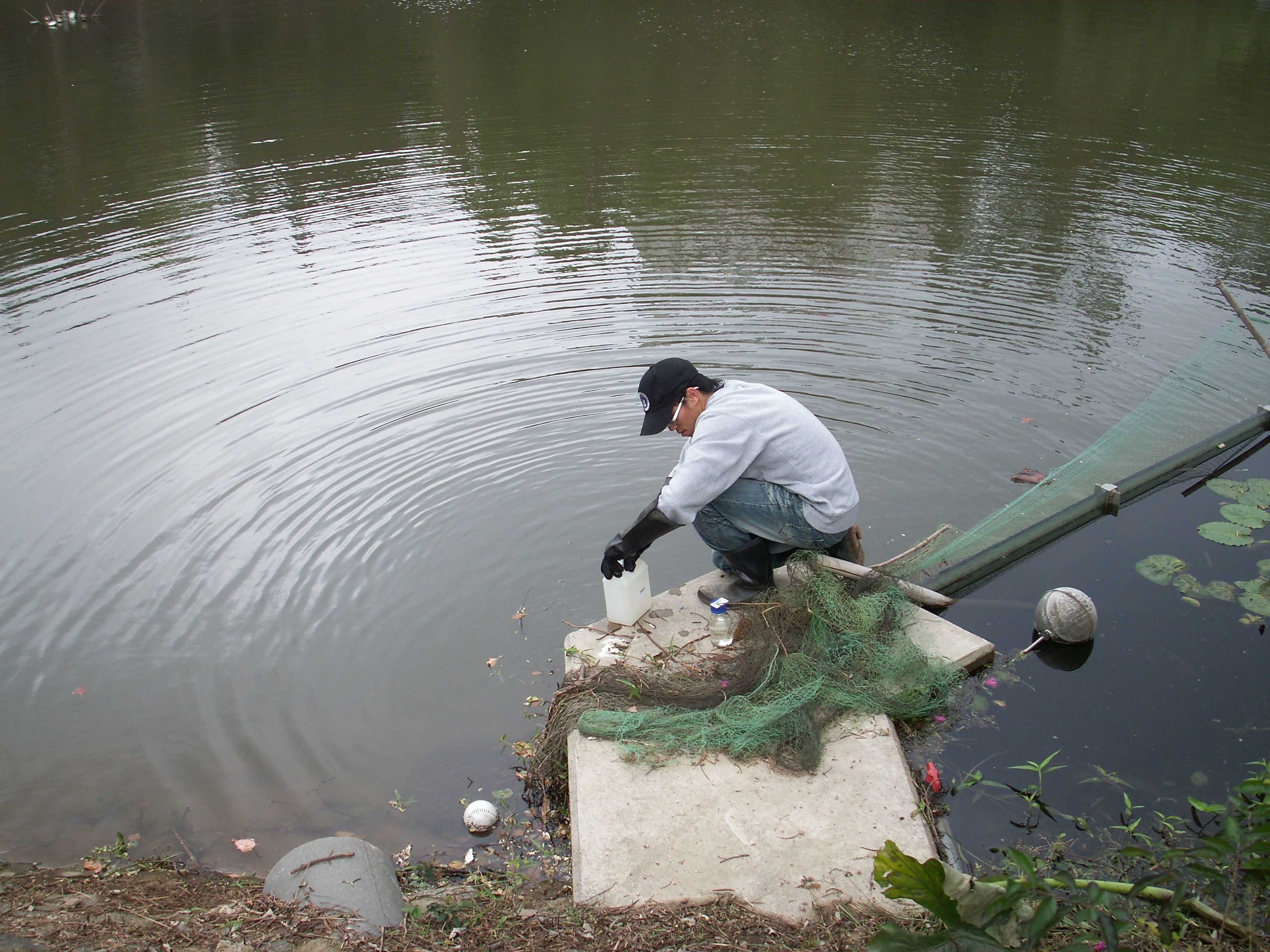 B4 Water monitoring in Weiyuan Lake
